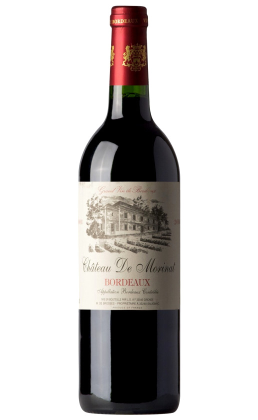 Chateau De Morinat Bordeaux 2008