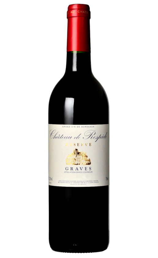 Chateau De Respide Reserve Graves 2016