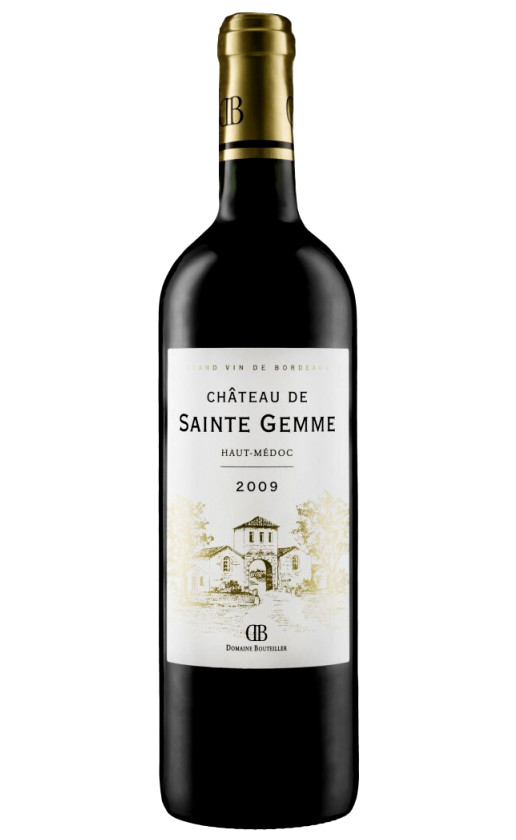 Chateau de Sainte Gemme Haut-Medoc 2009