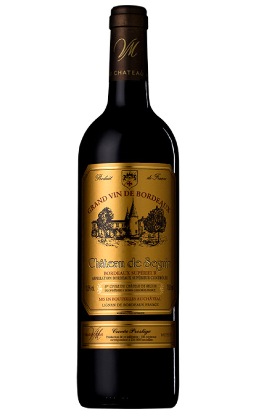Chateau de Seguin Cuvee Prestige Bordeaux Superieur 2016