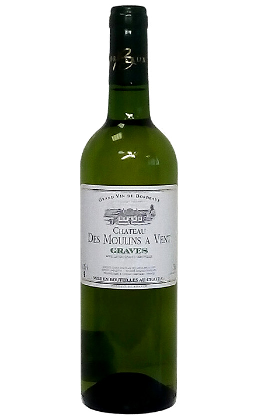 Chateau des Moulins a Vent Blanc Graves АОC 2018