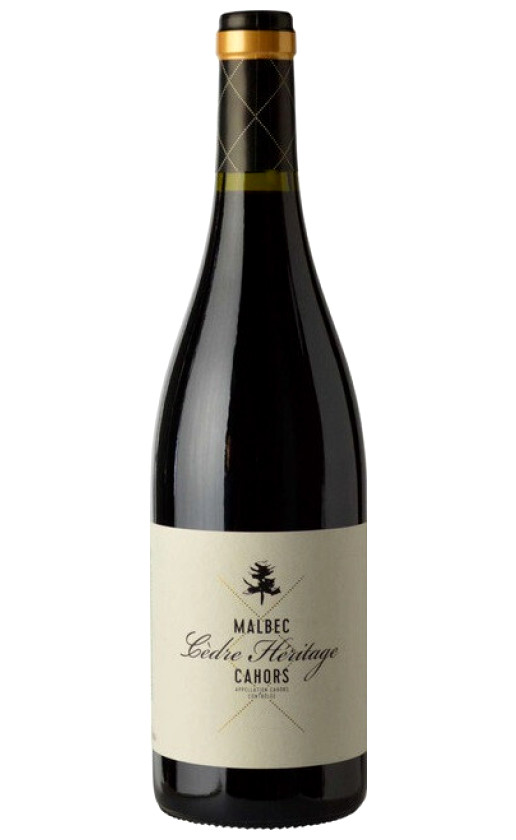 Chateau du Cedre Cedre Heritage Malbec Cahors 2018