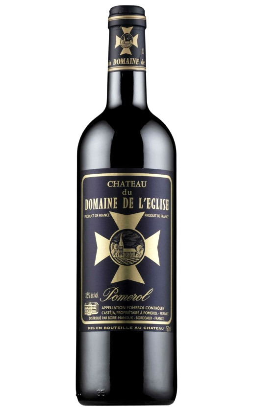 Chateau du Domaine de l'Eglise Pomerol 2009