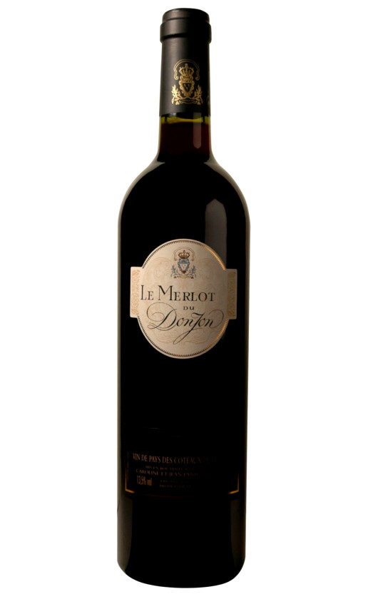 Chateau du Donjon Le Merlot du Donjon Coteaux de Peyriac 2012