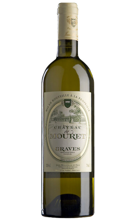 Chateau Du Mouret Blanc Graves 2010