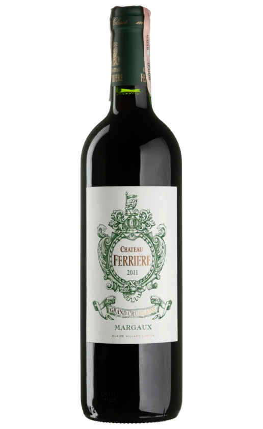 Chateau Ferriere Margaux 3-eme Grand Cru Classe 2011