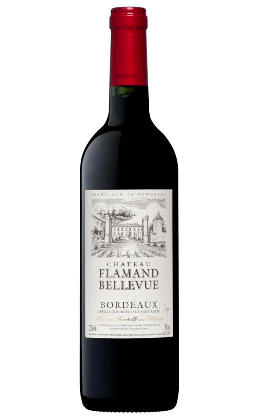 Chateau Flamand Bellevue Rouge Bordeaux 2015
