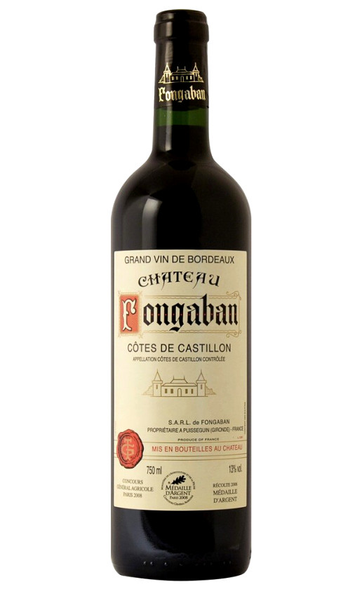 Chateau Fongaban Cotes de Castillon