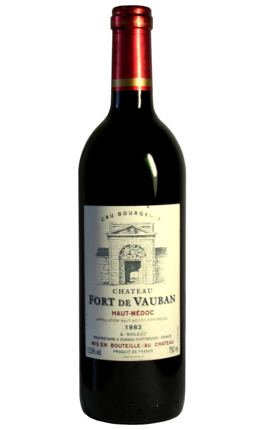 Chateau Fort De Vauban Cru Bourgeois Haut Medoc 1983