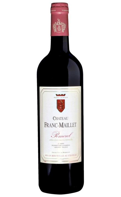Chateau Franc Maillet Pomerol 2013