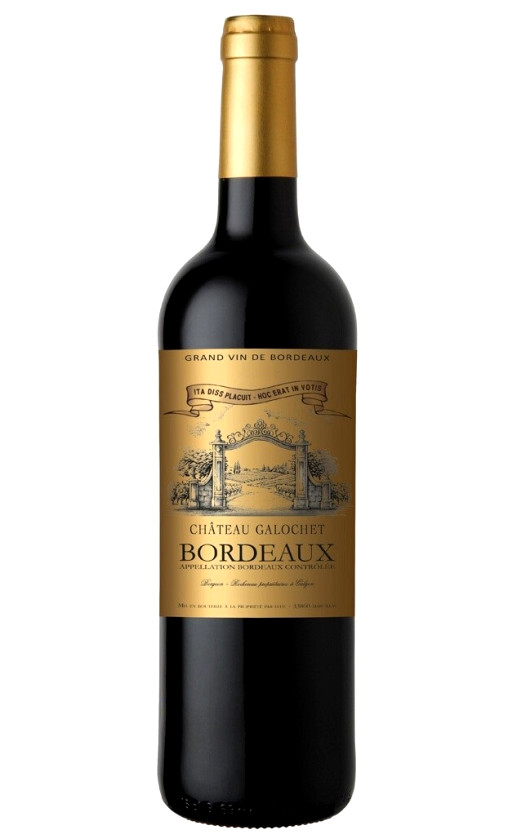 Chateau Galochet Bordeaux 2014