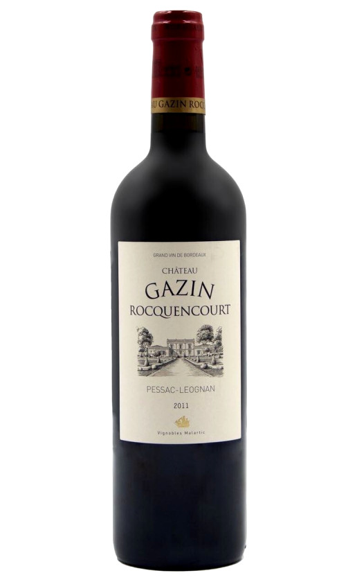 Chateau Gazin Rocquencourt Red Pessac-Leognan 2011