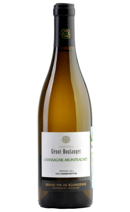 Chateau Genot-Boulanger Chassagne-Montrachet Premier Cru Les Chenevottes 2007