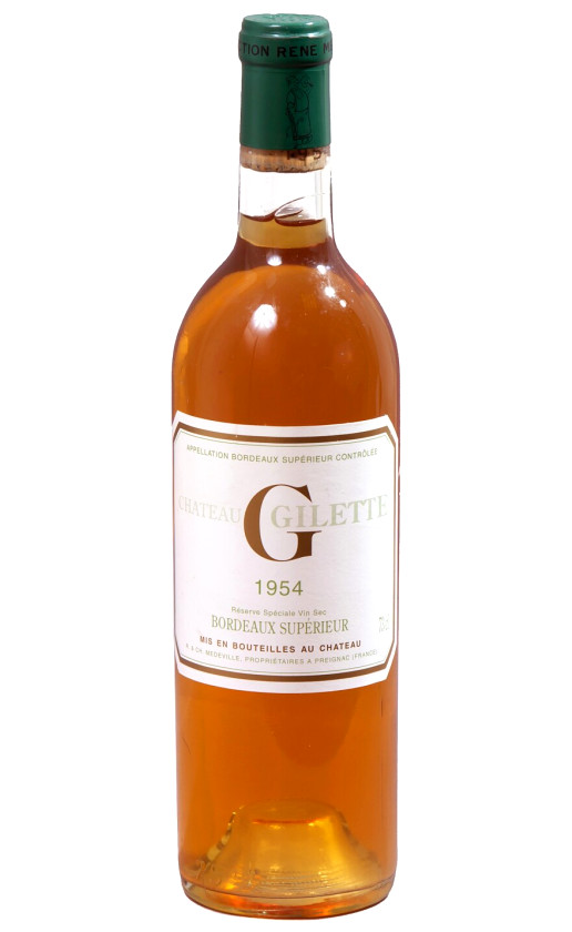 Chateau Gilette G Sauternes 1954