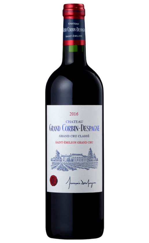 Chateau Grand Corbin-Despagne Saint-Emilion 2016