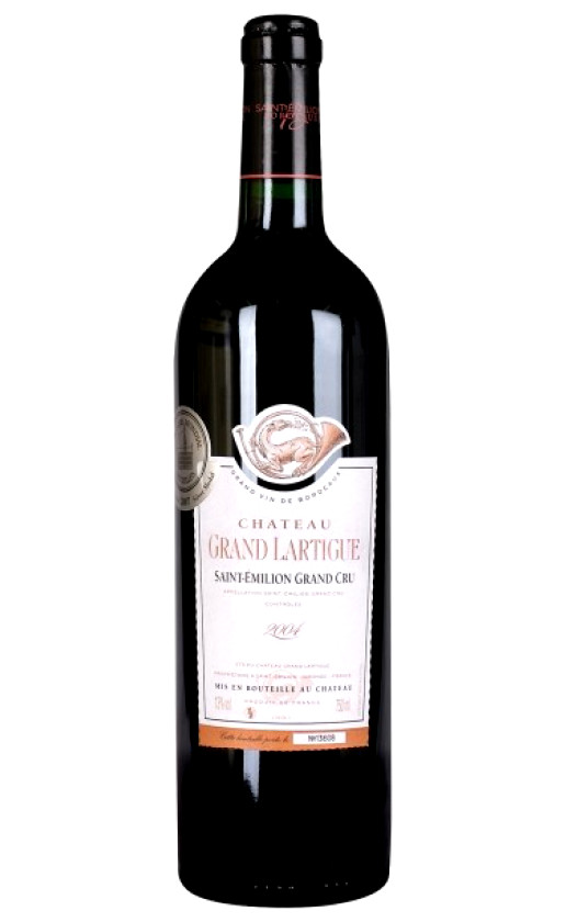 Chateau Grand Lartigue Saint Emilion Grand Cru 2004