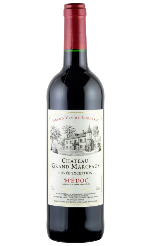 Chateau Grand Marceaux Cuvee Exception Medoc