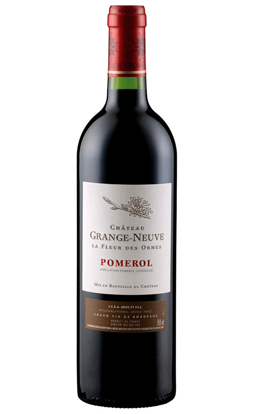 Chateau Grange-Neuve La Fleur des Ormes Pomerol 2018