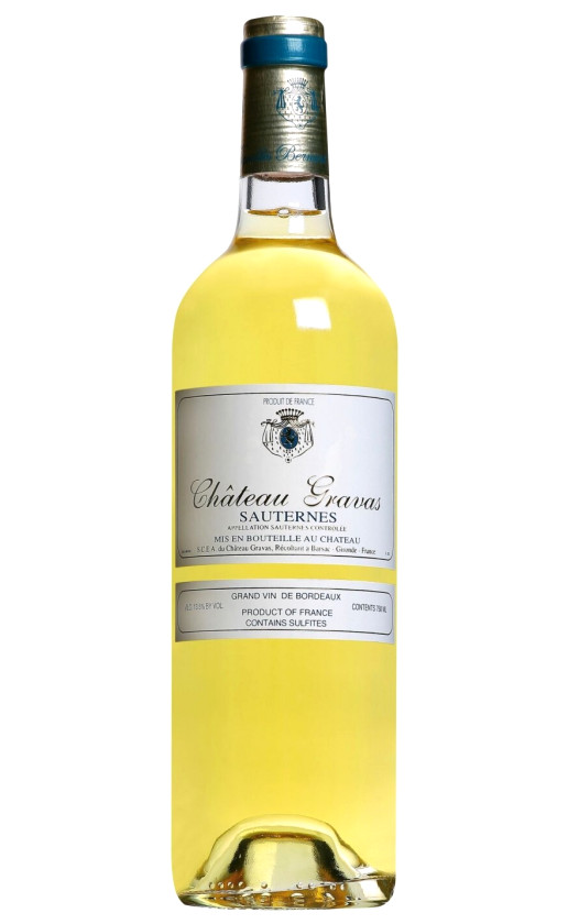 Chateau Gravas Sauternes 2012