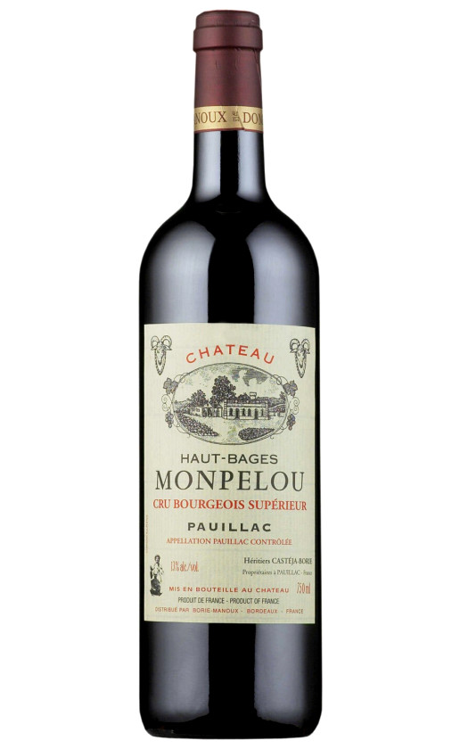 Chateau Haut-Bages Monpelou Pauillac 2015