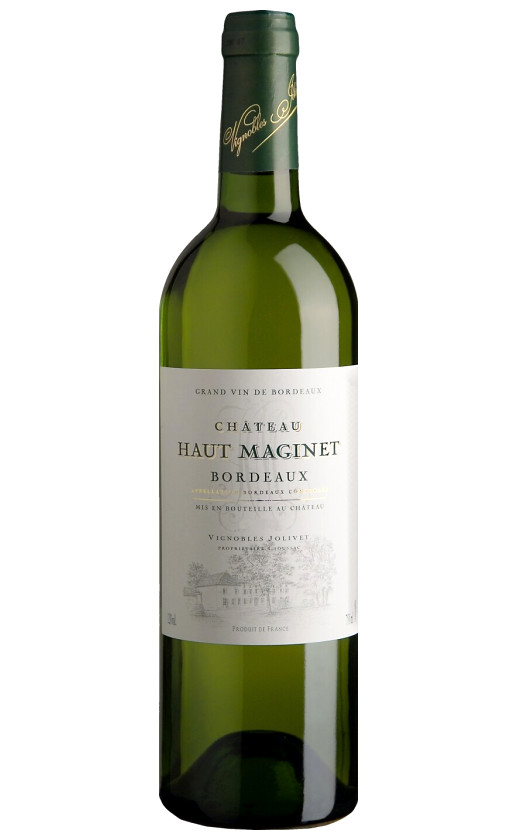 Chateau Haut Maginet Blanc Bordeaux 2015