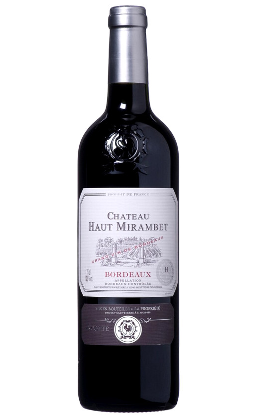 Chateau Haut Mirambet Bordeaux АОC 2018