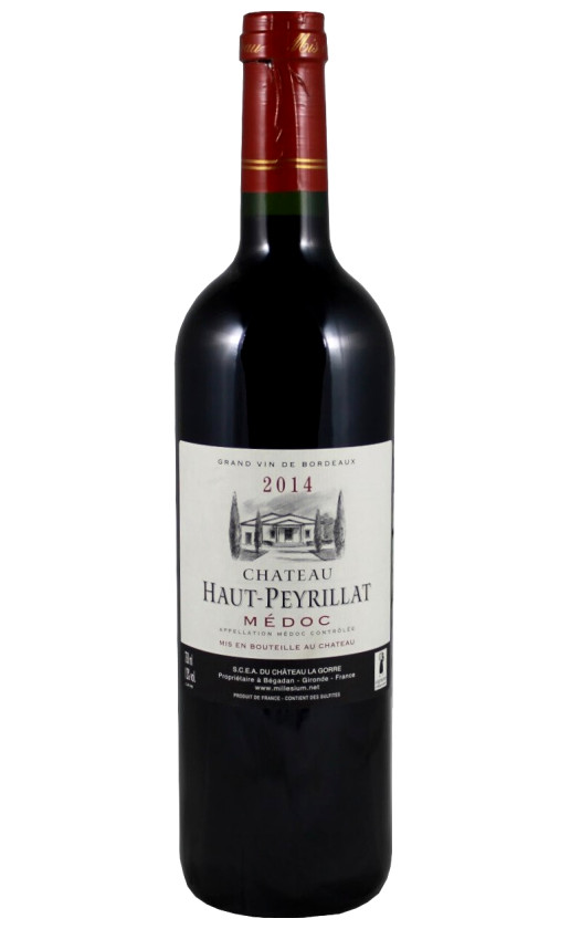 Chateau Haut Peyrillat Medoc 2014