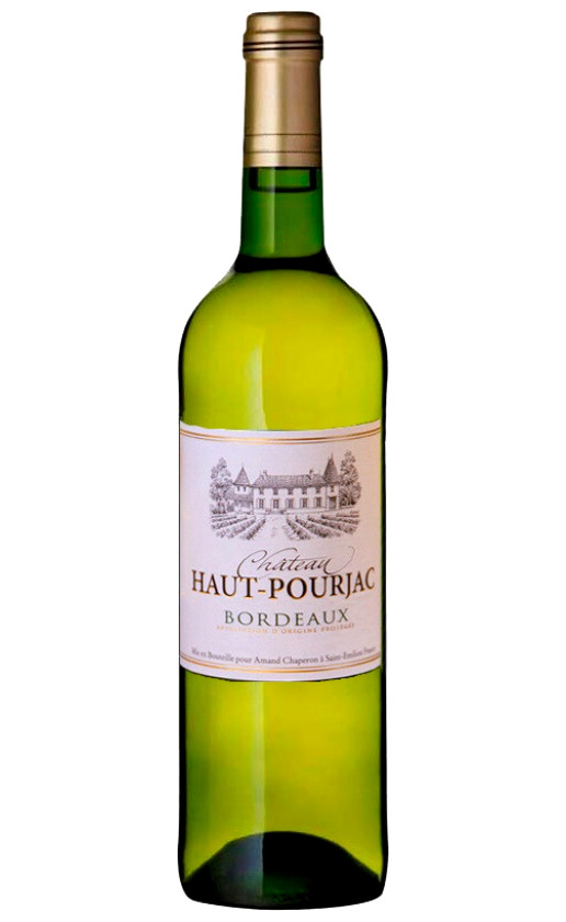Chateau Haut-Pourjac Blanc Bordeaux 2015