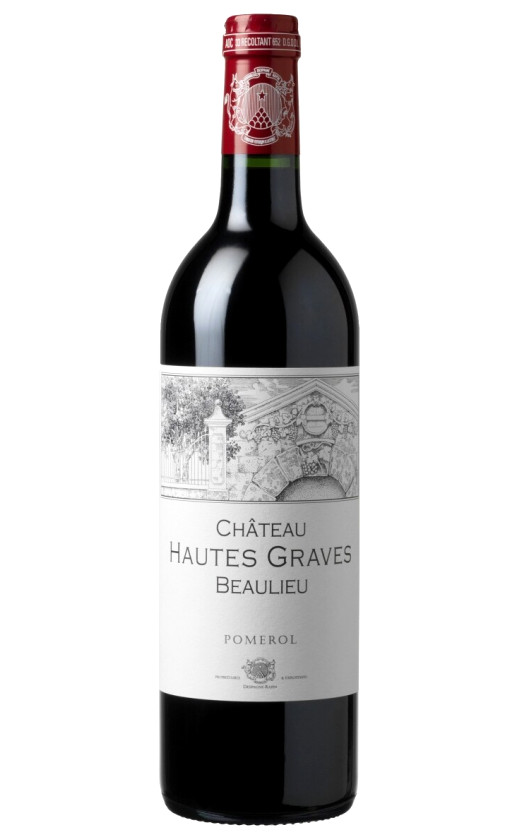 Chateau Hautes Graves Beaulieu Pomerol 2012