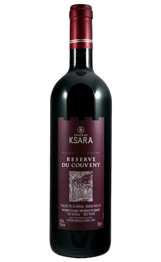Chateau Ksara Reserve du Couvent 2008