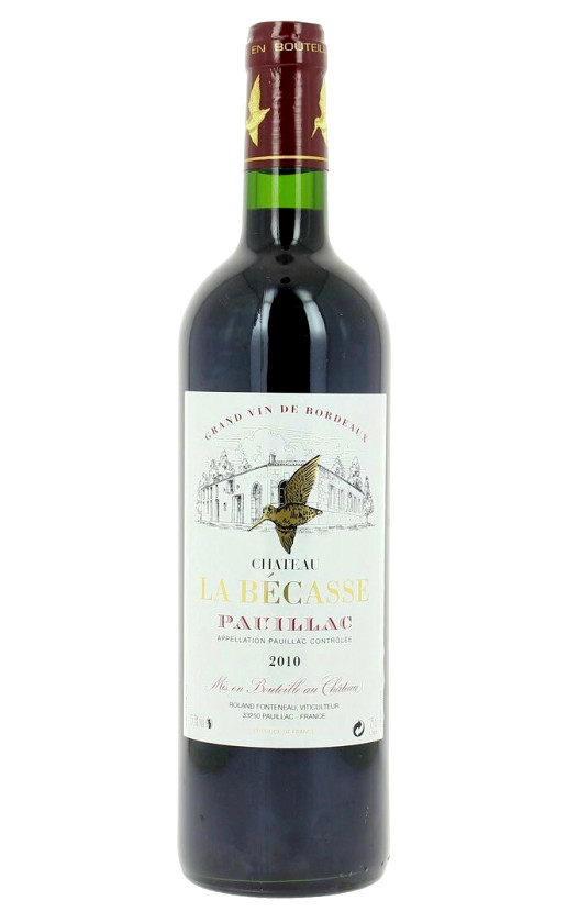 Chateau La Becasse Pauillac 2010