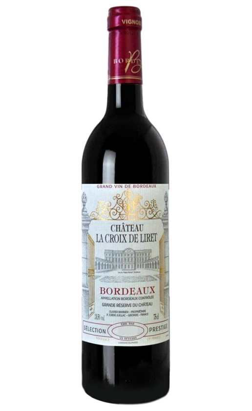 Chateau La Croix de Liret Bordeaux 2020