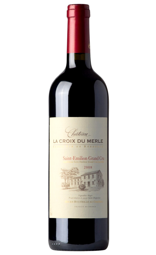 Chateau La Croix du Merle Saint-Emilion Grand Cru 2008