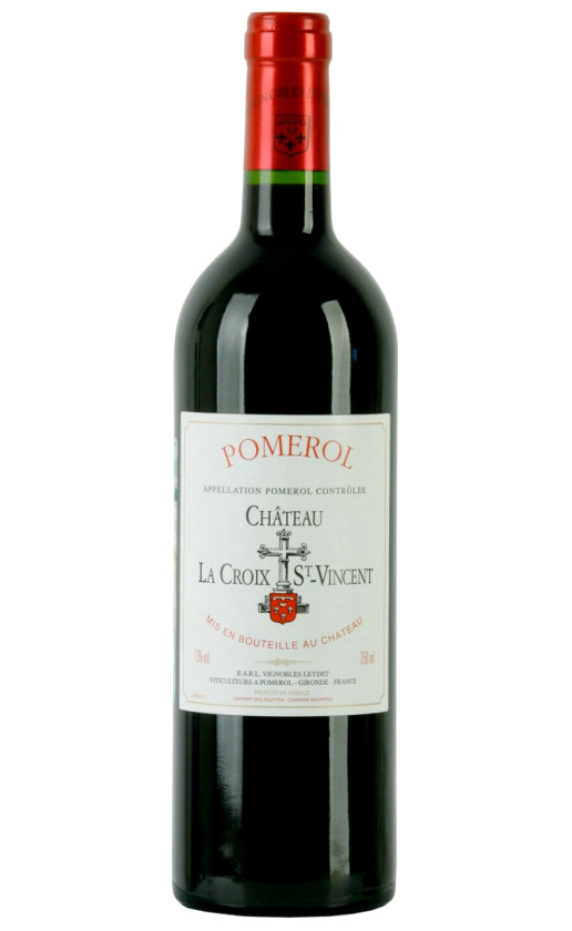 Chateau La Croix Saint-Vincent Pomerol 2016