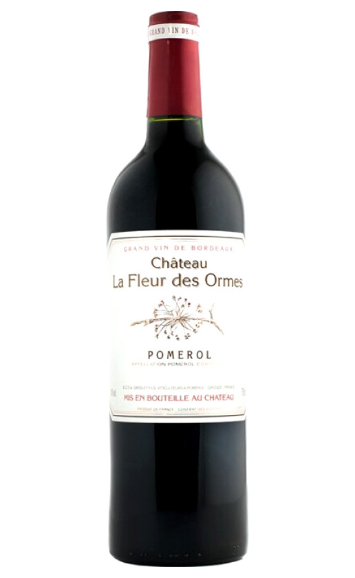 Chateau La Fleur des Ormes Pomerol 2015