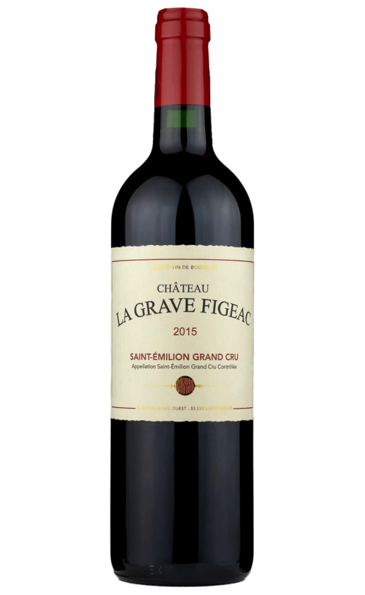 Chateau La Grave Figeac Saint-Emilion Grand Cru 2015