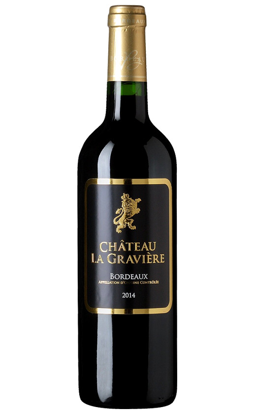 Chateau La Graviere Rouge Bordeaux 2014