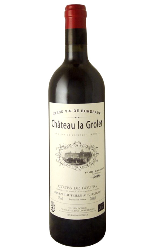 Chateau La Grolet Cotes de Bourg 2016