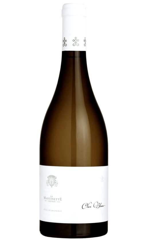 Chateau La Martinette Clos Blanc Cotes de Provence