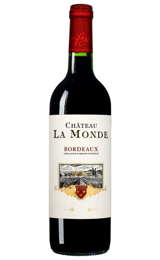 Chateau La Monde Rouge Bordeaux 2012
