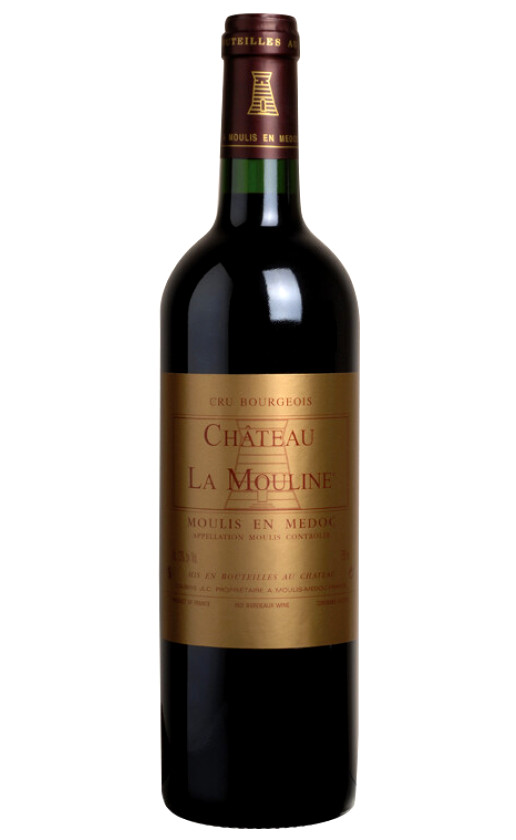 Chateau La Mouline Cru Bourgeois Moulis 2002
