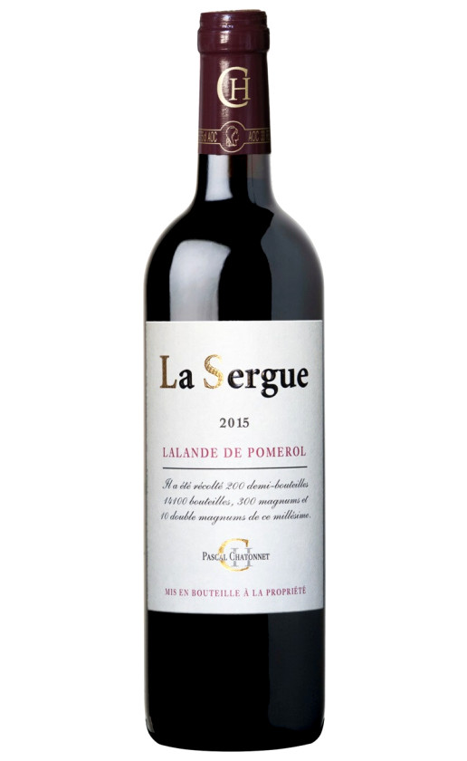 Chateau La Sergue Lalande-de-Pomerol 2015