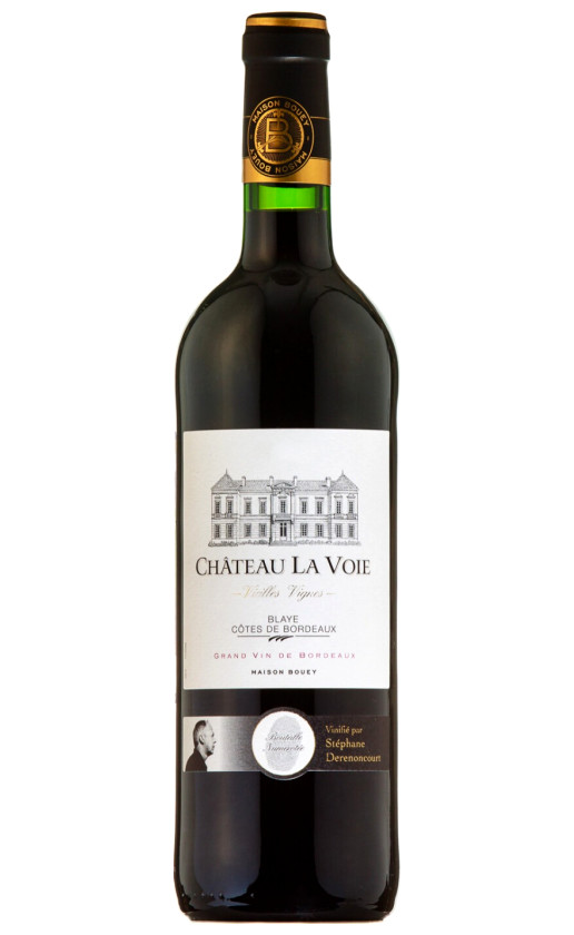 Chateau La Voi Vieilles Vignes Blaye Cotes de Bordeaux