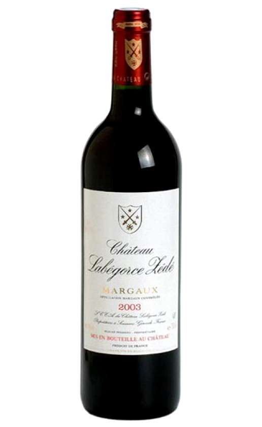 Chateau Labegorce Zede Margaux 2003