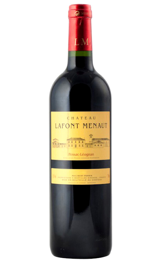 Chateau Lafont Menaut Rouge Pessac-Leognan 2014