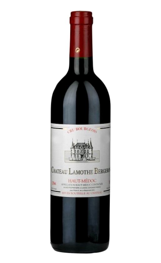 Chateau Lamothe Bergeron Cru Bourgeois Haut-Medoc 2004