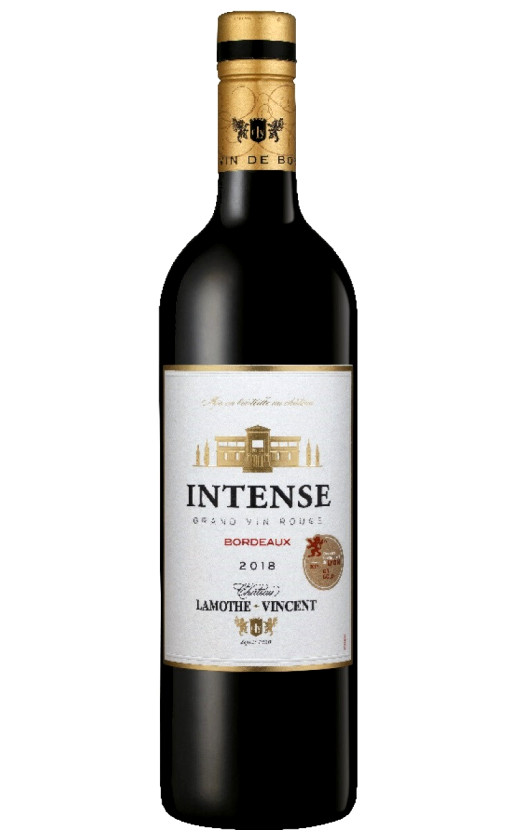 Chateau Lamothe-Vincent Intense Rouge Bordeaux 2018