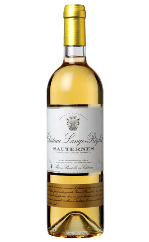 Chateau Lange-Reglat Sauternes 2008
