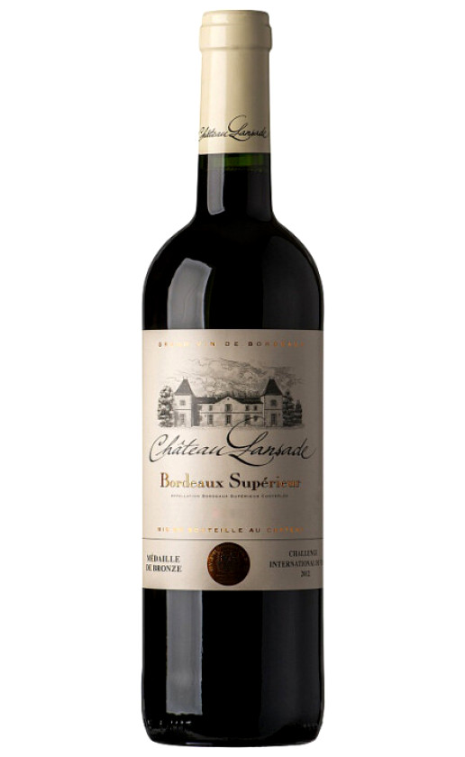 Chateau Lansade Bordeaux Superieur 2015