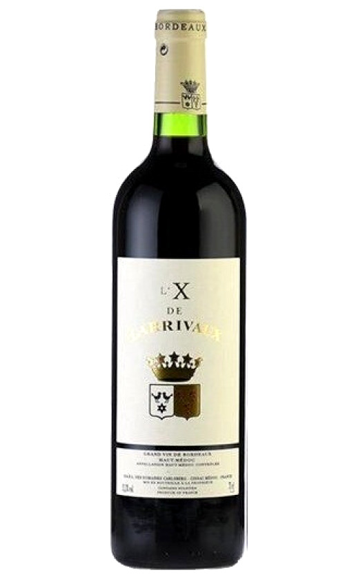Chateau Larrivaux L'X de Larrivaux Haut-Medoc 2007